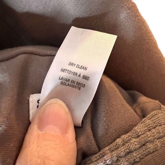 Anthropologie Splendid tan knit cream sherpa open front cardigan REVERSIBLE S - Picture 5 of 7